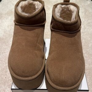 UGG Brown Platform Shoes